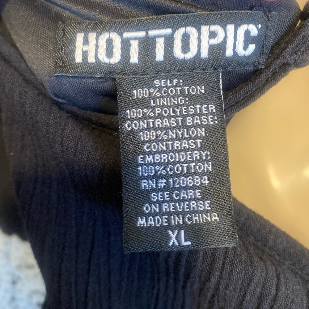 Hot Topic black crochet dress - Picture 8 of 9